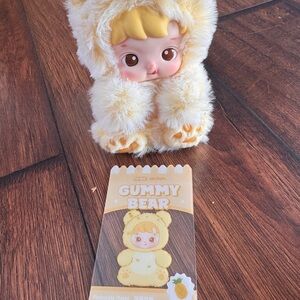 HaciPupu pineapple Gummy Bear Plush Toy - Yellow- authentic.